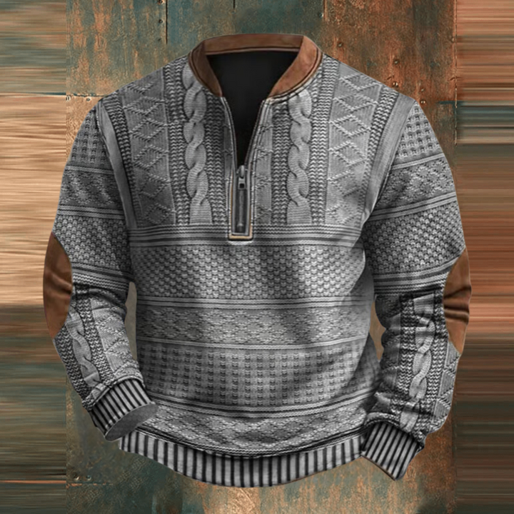 Frank ™ - Retro Strickpullover Herren