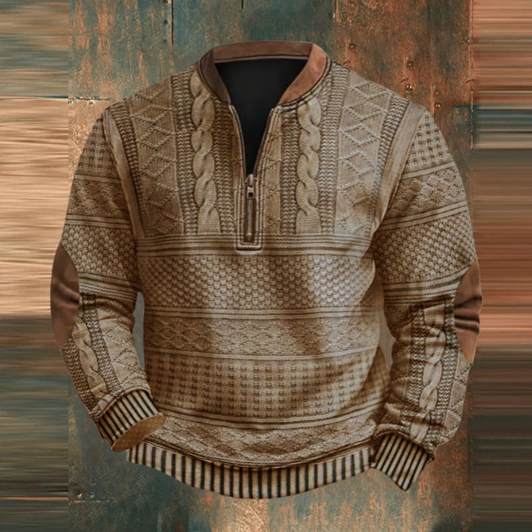 Frank ™ - Retro Strickpullover Herren