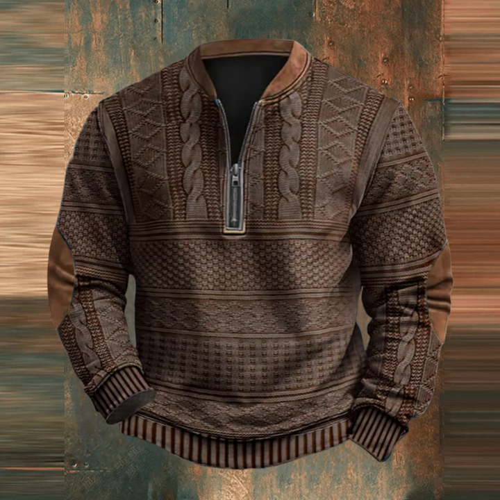 Frank ™ - Retro Strickpullover Herren