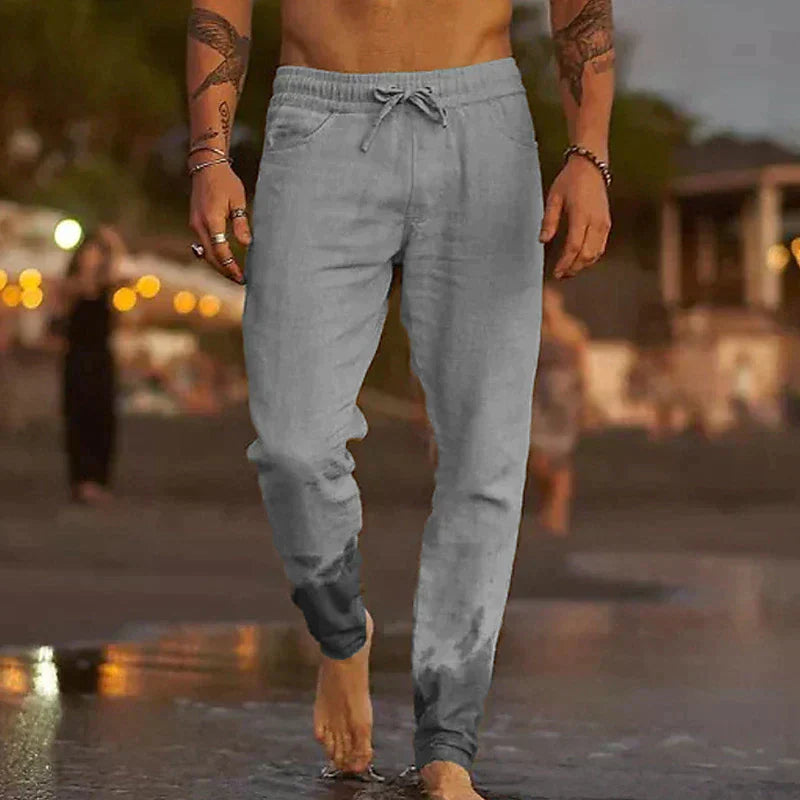 Mauro | Casual Linnen Pantalon