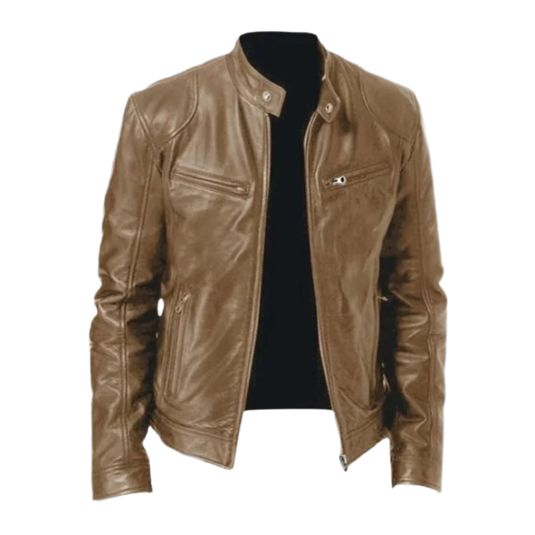 Calvin | Herren Lederjacke